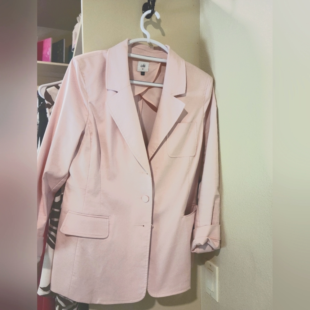2 Butto Pink Blazer